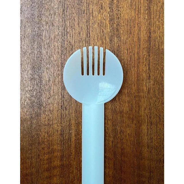 Postmodern Minimalist Swiss Salad Servers, Set of 2 For Sale - Image 5 of 13