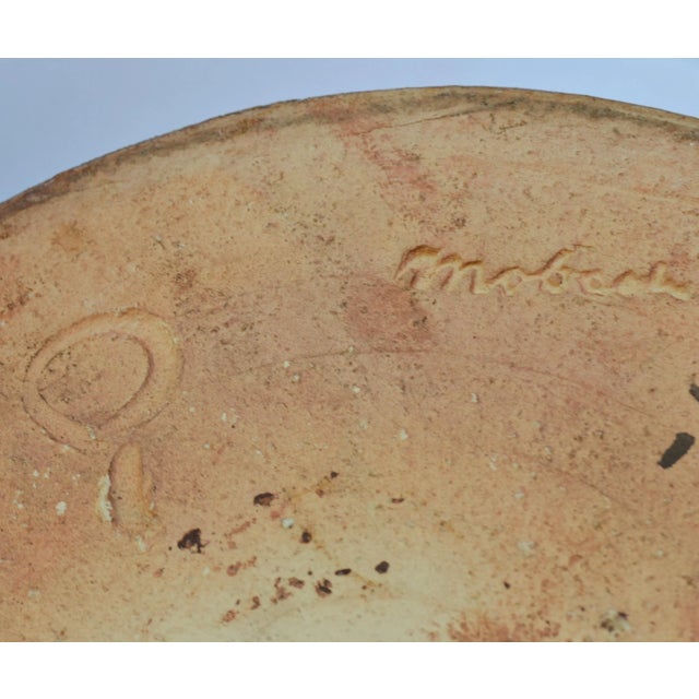 Sculptural Studio Pottery Vase in Beehive Shape For Sale - Image 9 of 10