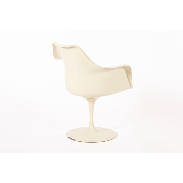 Original Fiberglass Tulip Arm Chair by Eero Saarinen for Knoll 1970s For Sale - Image 12 of 15