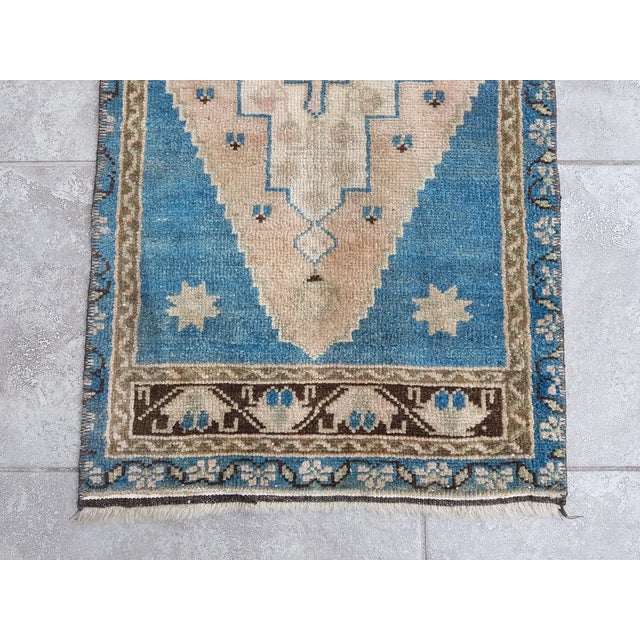 1950s 1950s Small Oushak Rug For Sale - Image 5 of 10