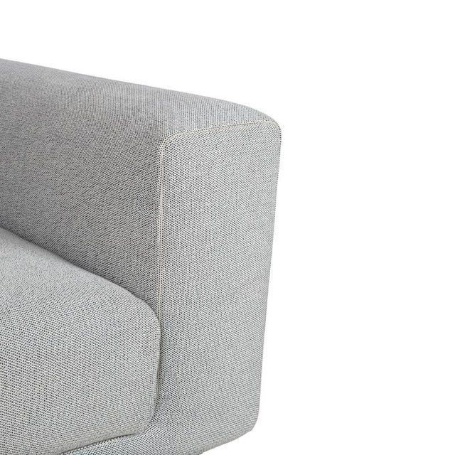 Moss 3-Seater Sofa in Gray Fabric from Cor For Sale - Image 5 of 13