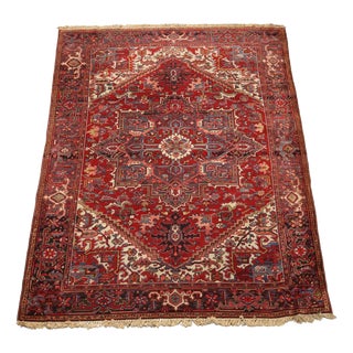 Asian Rug in Cotton and Wool For Sale
