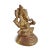 Vintage solid brass small Ganesha. Beautiful intricate details.