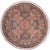 Gray Art Nouveau 1990's Floral Pak-Persian Gray/Pink Wool Round Rug - 8'1'' X 8'3'' For Sale - Image 8 of 8