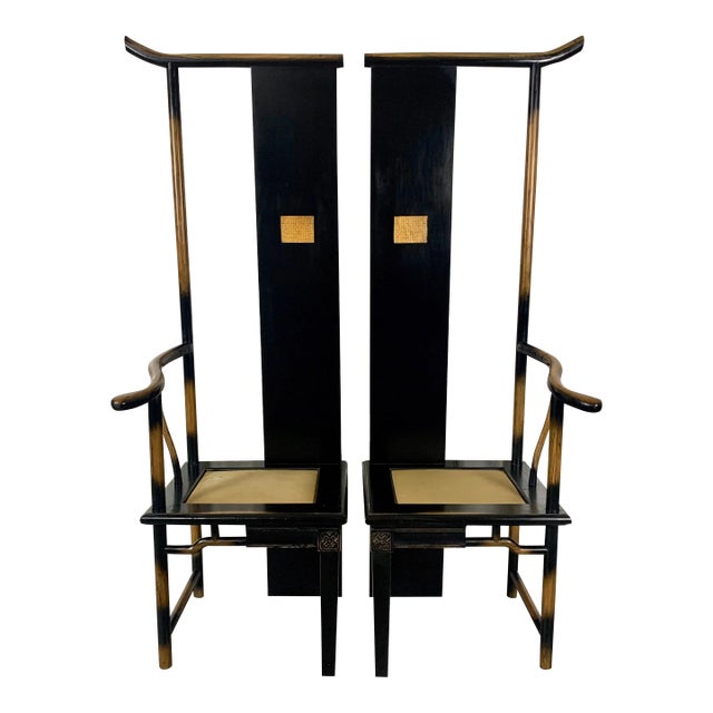 Shao Fan Sculpted Armchairs For Sale