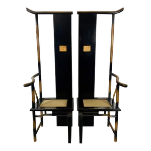 Shao Fan Sculpted Armchairs