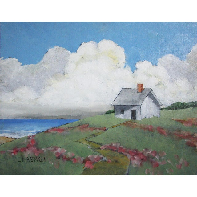North Shore Cottage Lynne French Pacific Landscape 11x14 For Sale In Orlando - Image 6 of 6