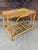 Vintage Italian Riviera Tito Angoli Style Bamboo and Rattan Coffee / Side Table For Sale - Image 9 of 11