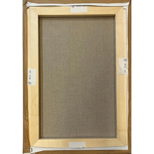 Jean Krille, Landscape 130, Oil on Canvas, 1981 For Sale - Image 9 of 10