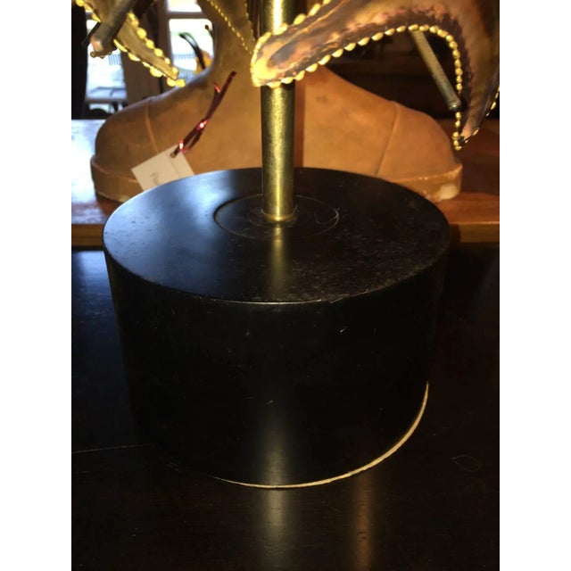 1960s Curtis Jere Style Brutalist Mid-Century Lamp For Sale In New York - Image 6 of 11