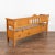 Original Hand Painted Pine Bench With Storage, Hungary Circa 1920-40 For Sale - Image 12 of 12