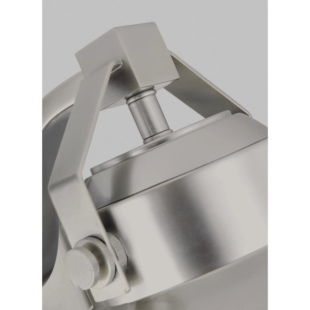 Sean Lavin by Visual Comfort Studio Boynton Large Lantern, Painted Brushed Steel For Sale - Image 4 of 8