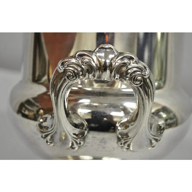 Vintage Silver Plated Trophy Cup Urn Champagne Chiller Ice Bucket by Eales For Sale - Image 4 of 12