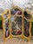 Late 20thC French Louis XVI Gold Beech Room Divider Screen - 3 Panels For Sale - Image 18 of 18
