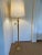 Contemporary Arteriors Empress Gold Leaf Iron Floor Lamp With Parchment Shade For Sale - Image 9 of 9
