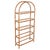 Large Italian Arch Shelf in Rattan and Brass, 1970s For Sale - Image 17 of 17