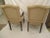 Traditional Vintage Upholstered Armchairs With Nailhead Trim - a Pair For Sale - Image 3 of 5