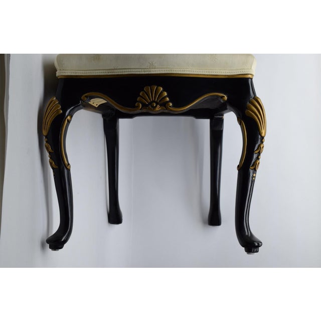 Karges Furniture Company Chinoiserie Lacquer Dining Table Chairs Set of 6 Chairish
