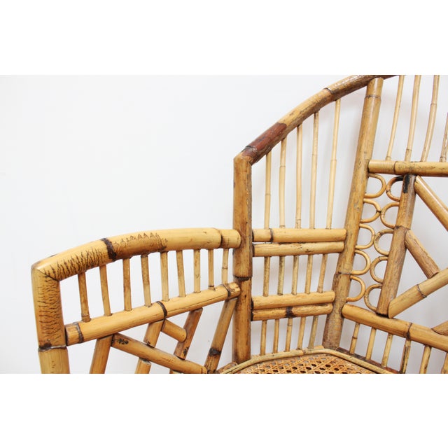 Hand Caned Brighton Pavilion Dining Chairs Chinese Chippendale