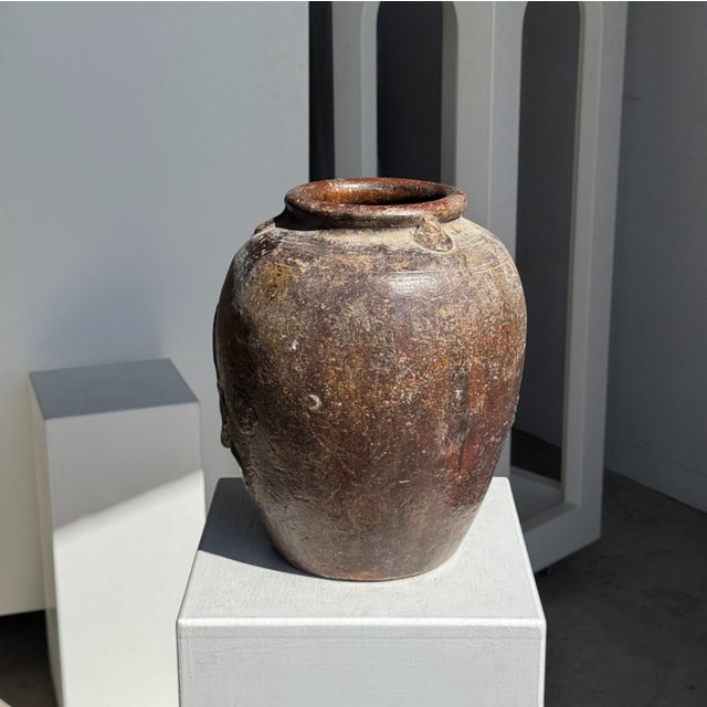 1980s Large Traditional Indonesian Terracotta Pot, 1980s For Sale - Image 5 of 11