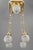 Gold Art Deco Chandelier with Cut Glass Shades, Vienna, 1920s For Sale - Image 8 of 18