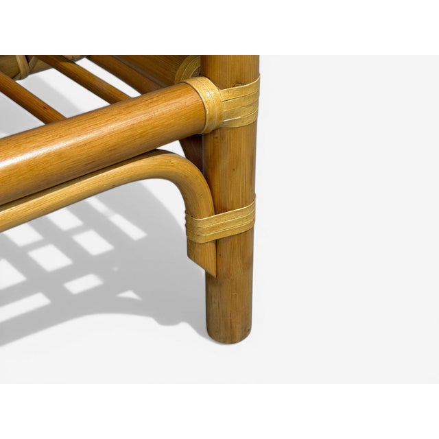 Kenneth Bergenblad, Nightstands, Bamboo, Rattan, Brass, Sweden, 1970s For Sale - Image 10 of 13