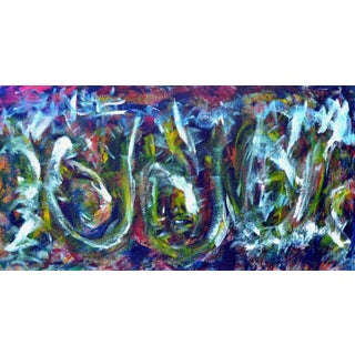 Wave Abstract Painting For Sale