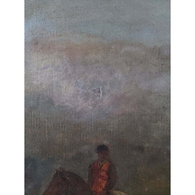 Textile Samuel Lancaster Gerry Antique 19th Century Oil Painting White Mountains Landscape For Sale - Image 7 of 17