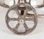 Early 20th C. Silver Plate Double Wine Trolley / Wine Carriage With Wood Coasters For Sale - Image 4 of 4