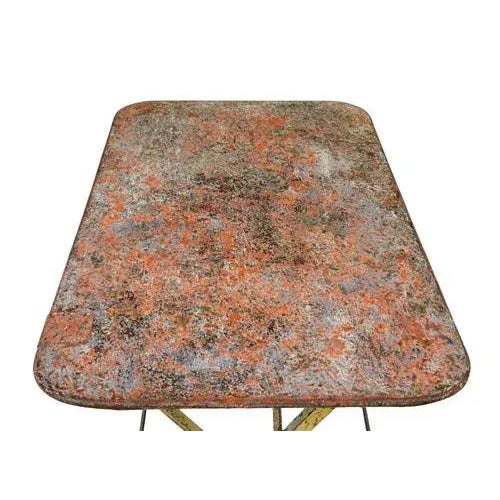 Early 20th Century Folding Garden Table, 1920s For Sale - Image 4 of 9