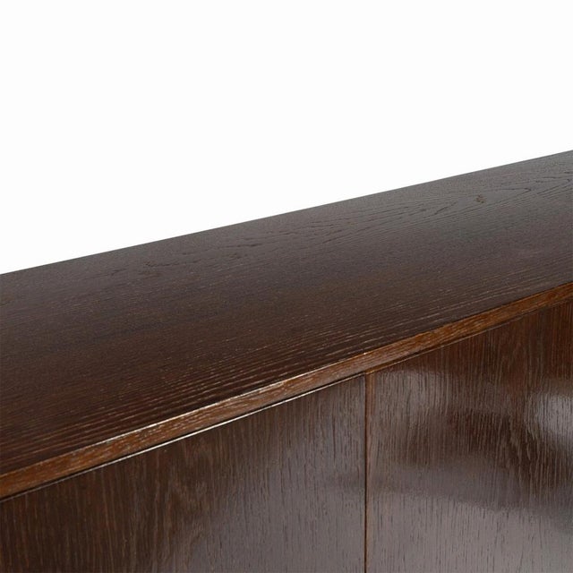 Black U-460 Sideboard attributed to Jiří Jiroutek for Interier Praha, 1970s For Sale - Image 8 of 17