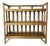 Vintage Bamboo Wicker Display Shelves, 1970 For Sale
