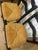 Mid 20th Century Mid 20th Century Country French Style Black Rush Seat Barstools- A Pair For Sale - Image 5 of 12
