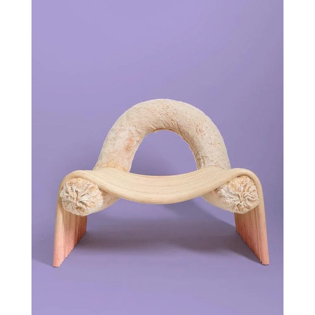 Mater armchair by houtique materials: upholstery, rattan dimensions: d 82 x w 68 x h 70 cm designed by patricia bustos....