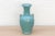 Antique Turquoise Crackle Glaze Vase For Sale - Image 4 of 7