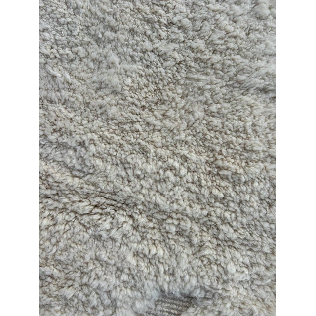 Textile Moroccan Rug Hand Knotted For Sale - Image 7 of 8
