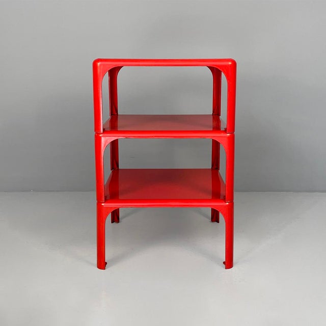 Artemide Italian Coffee Tables Demetrio 45 by Vico Magistretti for Artemide, 1970s, Set of 3 For Sale - Image 4 of 17