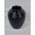 Vintage Black Milk Glass Ribbed Beehive Style Vase For Sale In New Orleans - Image 6 of 7