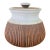 Vintage 1970s Handmade Stoneware Studio Pottery Lidded Decanter Vessel For Sale