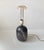Ceramic Danish Modern Satin Black Ceramic Table Lamp by Aino Grib, 1980s For Sale - Image 7 of 9