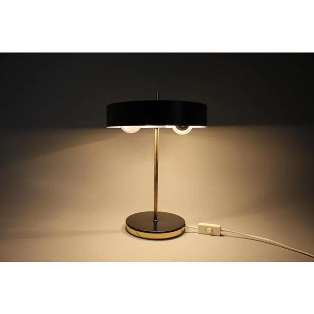 Black Table Lamp by Kamenicky Senov, 1970s For Sale - Image 8 of 10