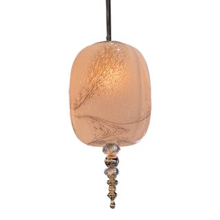 Murano Swirl Glass Lanterns For Sale