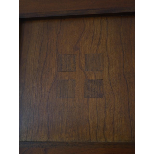 Stickley Mission Cherry Tv Entertainment Unit Armoire For Sale - Image 13 of 16