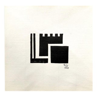 Thilo Maatsch, Untitled, 1924, Woodcut For Sale