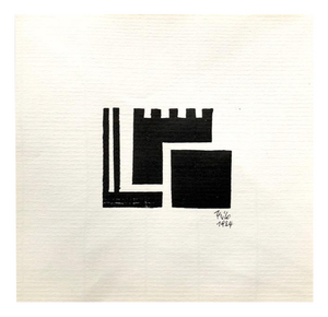 Thilo Maatsch, Untitled, 1924, Woodcut