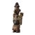 Early 20th Century Yaka Miniature Fetish With Feathers Figure For Sale