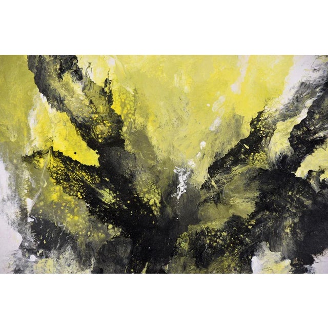 Birth Of Flight is an original acrylic painting on canvas realized by the young artist Elena Ksanti in 2019. This artwork...