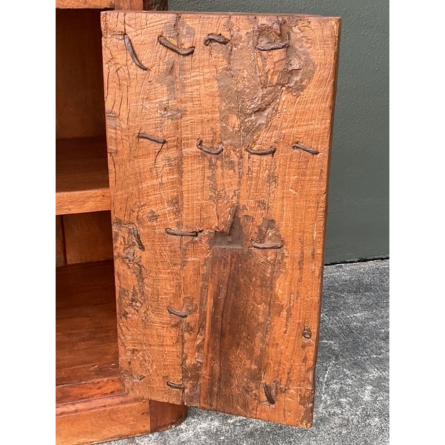 Vintage Hand Carved Teak Cabinet For Sale In West Palm - Image 6 of 12