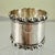 American Sterling Silver Wide Napkin Ring – Scroll Banded For Sale - Image 3 of 7