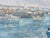 Blue Contemporary Impressionist Style Nautical Oil Painting, 36" X 48" For Sale - Image 8 of 11